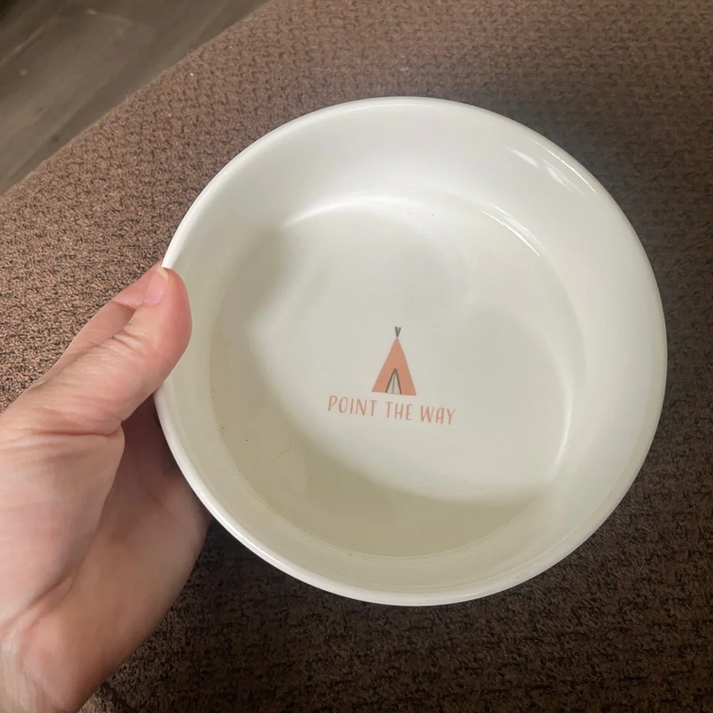New ceramic dog bowl
